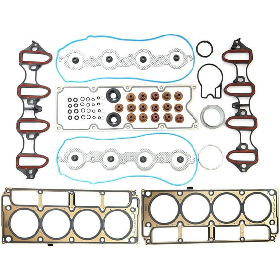 ECCPP Cylinder Head Gasket Set for 05-11 for GMC Yukon for Chevrolet Trailblazer Silverado Sierra Savana Tahoe 1500 for Buick Rainier for Cadillac 4.8L 5.3L V8 OHV Gaskets Kit