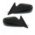 thumbnail image 2 of For 99-03 Solara Rear View Door Mirror Power Non-Heated Non-Fold Black SET PAIR, 2 of 5