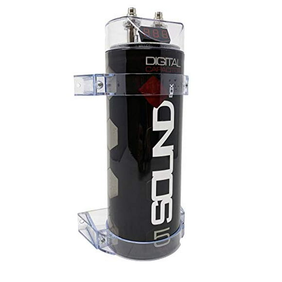 SoundBox SCAP5D, 5 Farad Digital Capacitor for Car Audio - 5000 Watts