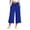 Blue, variant on Women's High Waisted Sweatpants, Cropped Wide Leg Joggers with Elastic Drawstring, Casual Lounge Pants for Women, Soft Athletic Cropped Pants for Sport and Home Green S