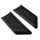 thumbnail image 5 of 2PCS Side Air Vent Mudguard Trim Sticker Gloss Black ABS Universal High Strength Peel and Paste, 5 of 5
