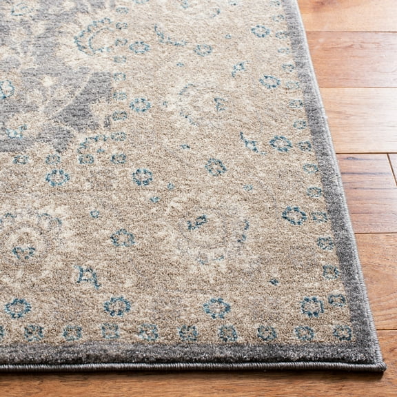 Safavieh Sofia Liebhilde Vintage Oriental Rug Light Grey/Beige 8' x 11' 8' x 10', 9' x 12' Indoor Living Room, Bedroom, Dining Room Beige Rectangle