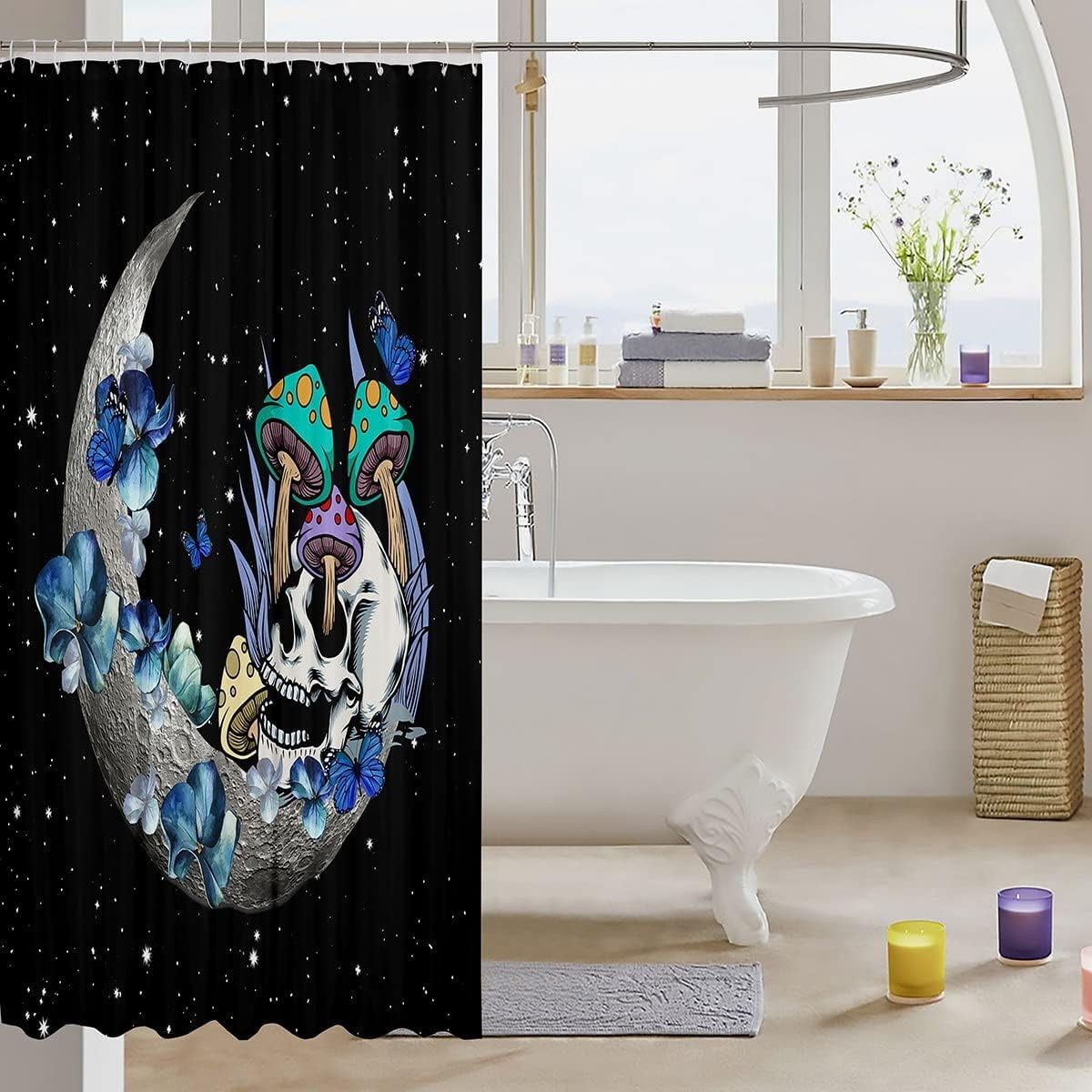 Shower Curtains with Fairytale Mushroom House – Shower of Curtains