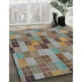 thumbnail image 2 of Ahgly Company Indoor Rectangle Patterned Sage Green Abstract Area Rugs, 2' x 3', 2 of 6