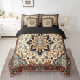 thumbnail image 2 of YST Oriental Floral Comforter Set, Vintage Flower, 7-Piece, Full, 2 of 4