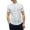 White, variant on Mens Shirts Casual Chinese Tang Suit Short Sleeve Henley Collar Solid Linen Shirts Hawaiian Shirt for Men White L