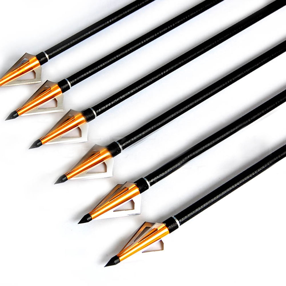 6 PCS Emerald Arrow Universal Arrow Accessories Outdoor Hunting Archery