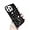 Black, variant on for iPhone Case,Luxury ElectroPlated Frame Glitter Sparkle Sparkly Rhinostone [Compatible with MagSafe] Soft Shockproof Phone Case (Black,iPhone 11)