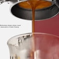 thumbnail image 3 of 3 Ear Portafilter, Coffee Machine Portafilter 51mm 3 Ear Coffee Machine Portafilter With Filter Basket Wooden Handle Bottomless Portafilter For EC0680, 3 of 8