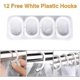 thumbnail image 4 of Shower Curtain, Waterproof Mildew Proof Polyester Bath Curtain For Bathroom Or Bathtub With 12 Rust Proof Hooks, 180x200cm, 4 of 5