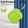 thumbnail image 5 of Atuat Compatible Con Airpods 3 Funda Protectora De Silicona Para Airpods 3ª Generación Funda 2021 Carga Inalámbrica - Verde Claro, 5 of 5