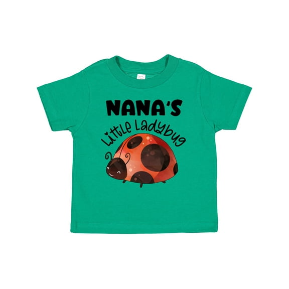 Inktastic Nana's Little Ladybug Boys or Girls Toddler T-Shirt