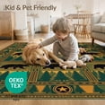 thumbnail image 4 of ODIKA 5'x7' Washable Area Rug Cowboy Lone Mens Decorations Reindeer Southwestern Cabin Motif Refined for Small Living Room, Bedroom, Easy Care, Non-Shedding, Pet Friendly, 4 of 7