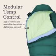 Coleman Cozy 30°F Sleeping Bag with Integrated Liner