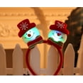 thumbnail image 3 of Luz Led parpadeante, suministros de fiesta, diadema luminosa LED para niñas, diadema de Reno de Navidad ligera, 3 of 4