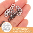 thumbnail image 2 of Miangastore 100Pcs Table Top Fasteners 8 Figure Fasteners Tabletop Fasteners Table Top Connectors, 2 of 8
