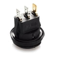 thumbnail image 6 of 10 Pcs 12V 20A Waterproof Round On/ Rocker Switch Car Auto Boat SPST, 6 of 8