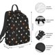 thumbnail image 2 of Disketp Funny Chicken Mochila Ligera e Impermeable, Mochila de Día Resistente para Viajes, Senderismo y Uso Diario para Hombre y Mujer, 2 of 7