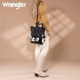 thumbnail image 4 of Wrangler Women Backpack Purse Convertible Backpack Vegan Leather Ladies Anti Theft Backpack with Adjustable Strap, Cow-Black, 4 of 9