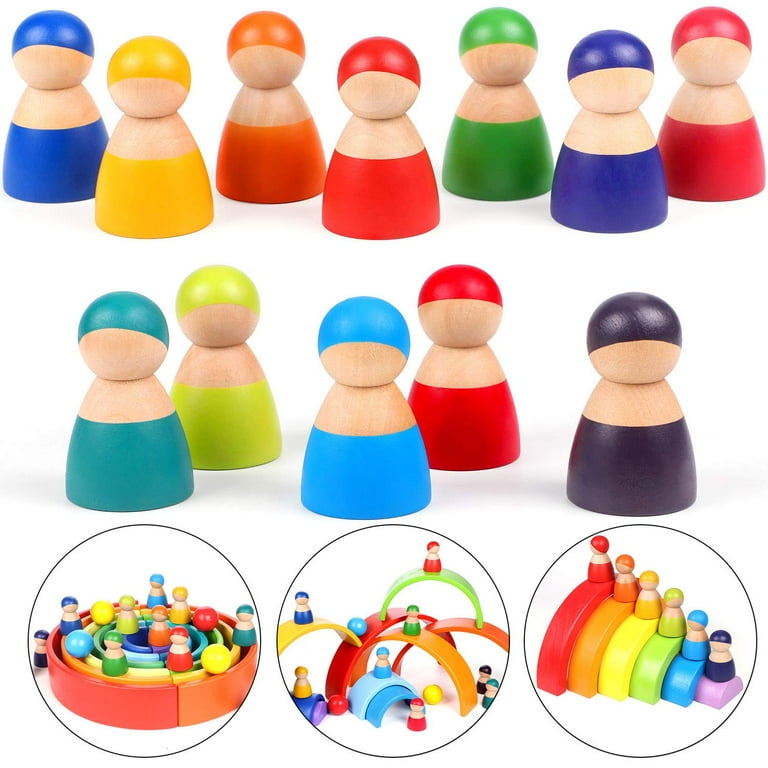 Peg hot sale people toys