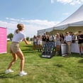 thumbnail image 3 of WinSpin Bean Bag Toss Game & Medium Prize Drop Board for Carnival Events School, 3 of 9