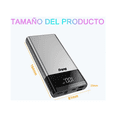 thumbnail image 5 of Power Bank Portátil Batería Pila 66w Carga Rápida 32000mah Belug Gris, 5 of 5