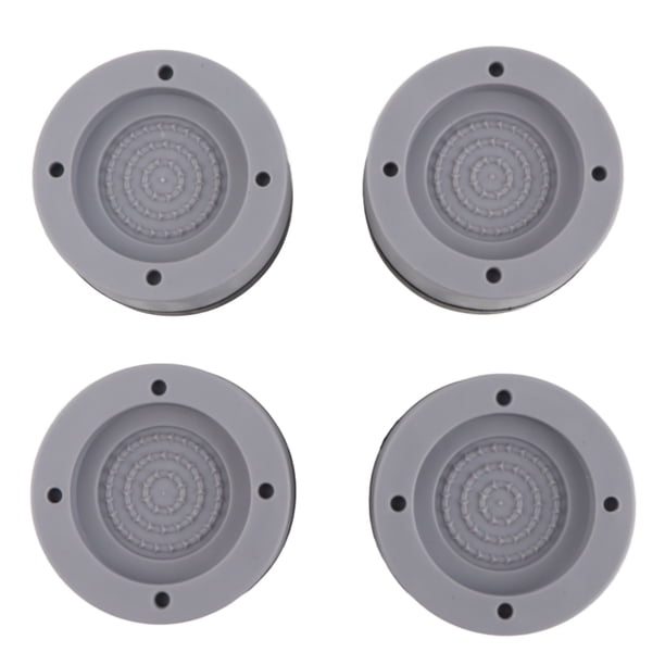 Soporte para lavadora Jadeshay 4 piezas de goma antivibración estabilizador de pies Gris
