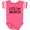 Football Pink and White, variant on Inktastic Little Heartbreaker with Arrow Boys or Girls Baby Bodysuit