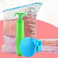 thumbnail image 2 of Travel Vacuum Sealed Bag Clothes Transparent Compression Pouch Quilt Organizer, 2 of 8