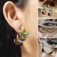 thumbnail image 1 of Cute Hummingbird Earrings Flying Hummingbird Oil Painting Earrings Enamel Hummingbird Stud Earrings Women Jewelry, 1 of 4