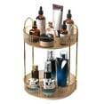 thumbnail image 1 of CSChome Makeup Storage Shelf Makeup Storage Shelf High Capacity Multi Layered Stable Base Raised Edge 360 Degree Rotating, 1 of 7