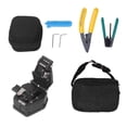 thumbnail image 4 of Kit d'Outils de Finition FTTH, Kit d'Outils Fibre Optique Adaptateur de Coupe Décapant Professionnel pour Machine de Soudure, 4 of 8