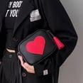 thumbnail image 4 of Bolsos bandolera pequeños para mujer, bolso de hombro, bolso de cuero, pequeño bolso cruzado, ajustable, ligero, bolsos de mano con borlas, 4 of 5