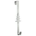 thumbnail image 2 of 1 Pcs Christmas Silver Metal Wreath Hanger, 15 Inches Wreath Hook with Christmas Tree for Front Door, Heavy Duty Wreath Holder for Wreath Christmas Decorations, 2 of 9