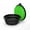 Black + Green, variant on Collapsible Dog Bowls for travel, Tekcoo 2 Pack Portable Dog Water Bowls for Dog Cats Pet Foldable Feeding Watering Dishes with Carabinerfor Traveling Hiking Walking Camping, Large, Black + Green