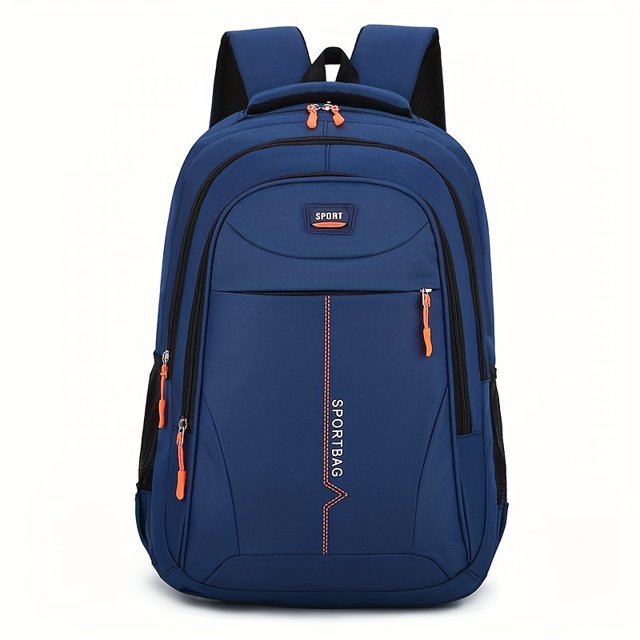 Mochila De Gran Capacidad Diaria Y De Viaje, Mochilas Escolares Para Estudiantes, Bolsa De Hombro Doble Ajustable, Bolsa De Ocio Diaria De Moda Para Hombres Y Mujeres, Bolsa Con Cremallera Deportiva,