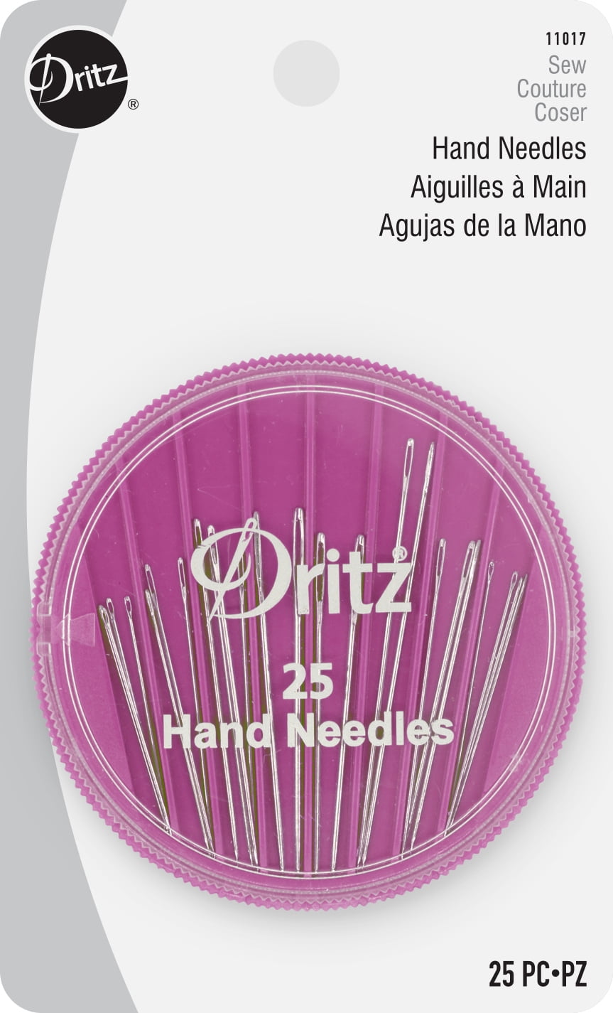 (6 pack) Dritz 25 Hand Needles in Storage Compact