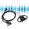 thumbnail image 4 of Earhook Earphone, Durable Headset Earphone Sensitive PTT Button  For Bodyguards For Surveillance Areas For Security Activities, 4 of 8
