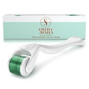 Sdara Skincare Derma Roller for Face - 0.25 mm Microneedling Roller with 540 Titanium Micro Needles, Storage Case Included, 1-Pack