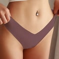 thumbnail image 2 of Sngxgn Women's Cotton Underwear,High Waist Full Coverage Briefs Soft Stretch Ladies Panties Underwear for Women(Purple,XL), 2 of 3