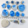 thumbnail image 1 of 100g/3.5oz Porcelain Mosaic Tiles 5mm/0.2in Thickness Irregular Size Polygon/Ovoid/Round/Square Ceramic Tile DIY Mosaic Tile, 1 of 10