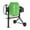 Green, variant on TABU Electric Cement Mixer,5.0 Cu ft Freestanding Concrete Mixer with Wheels for Stucco/Seeds(Blue)