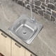 thumbnail image 3 of Tarja con Mezcladora Monomando de Acero Inoxidable MEER Faucets by CNX  TS4848+MZF815, 3 of 10