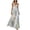 Z66Sky Blue, variant on Summer Dresses for Women 2026, Floral Pleated Chiffon Maxi Dress, Square Neck Sleeveless High Waist Elegant Dress Yellow L