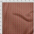 thumbnail image 3 of oneOone Viscose Chiffon Fabric Diamond & Swirl Ikat Decor Fabric Printed BTY 42 Inch Wide, 3 of 4