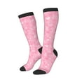 thumbnail image 2 of Balery Breast Cancer Awareness Fun Novelty Socks Men'S Women'S Crew Socks Funny Crazy Novelty Socks Quirky And Cool Socks, 2 of 9