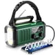 thumbnail image 1 of Radio de emergencia, manivela solar, batería 20000mAh, alerta NOAA, linterna LED, brújula, carga móvil, exterior, 1 of 7