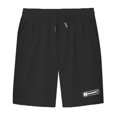 thumbnail image 4 of Men's And Boys' Summer Outdoor 5 Inch Shorts for Casual Beach Wear Lightweight Sportswear, XXXXL, Black, 4 of 4