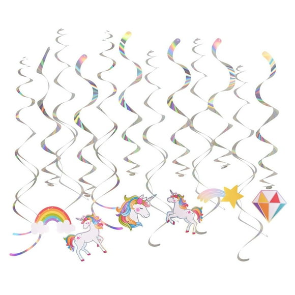 décorations de licorne tourbillon de licorne