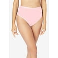 thumbnail image 2 of Comfort Choice Plus Size Hi-Cut Cotton Brief 5-Pack, 2 of 5